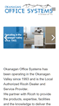 Mobile Screenshot of okanaganofficesystems.com